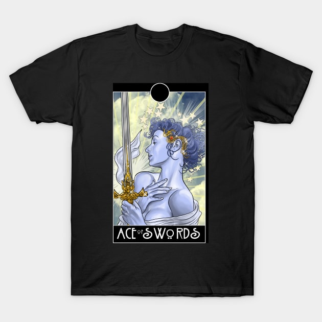 Ace of Swords T-Shirt by JoeBoy101